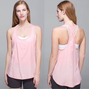 Lululemon Principle Tank Strawberry Milkshake Sz 10